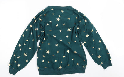 Next Womens Green   Pullover Jumper Size S  - Sleep Wear