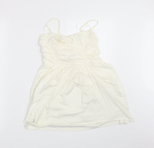 River Island Womens Ivory   Fit & Flare  Size 8