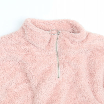 Preloved Select Womens Pink   Pullover Jumper Size S - Detail