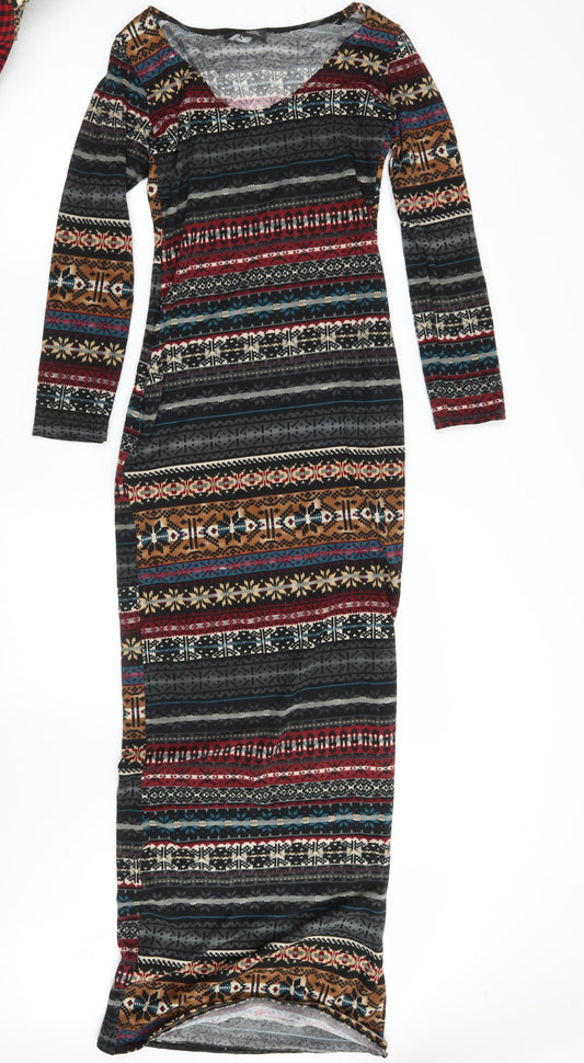 Headgirl Womens Multicoloured Fair Isle  Fit & Flare  One Size