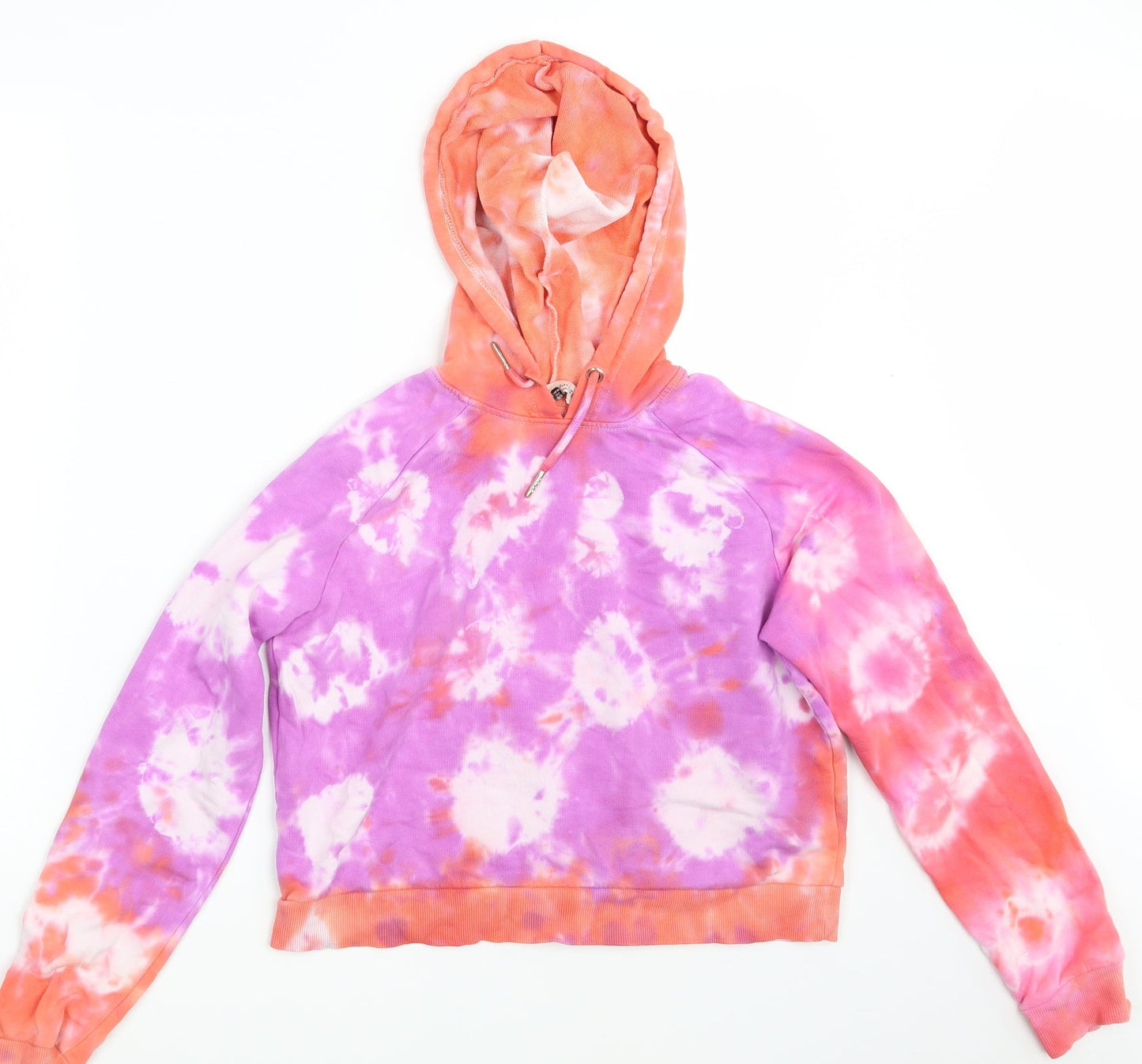 F&F Womens Multicoloured Batik  Pullover Hoodie Size 10