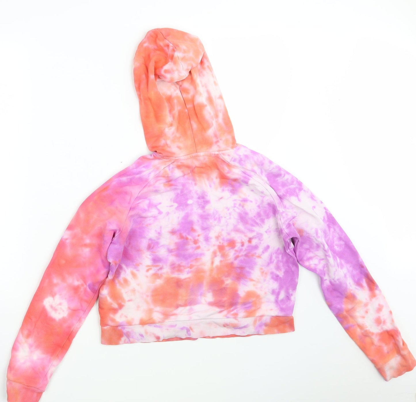 F&F Womens Multicoloured Batik  Pullover Hoodie Size 10