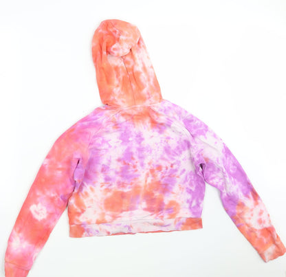 F&F Womens Multicoloured Batik  Pullover Hoodie Size 10
