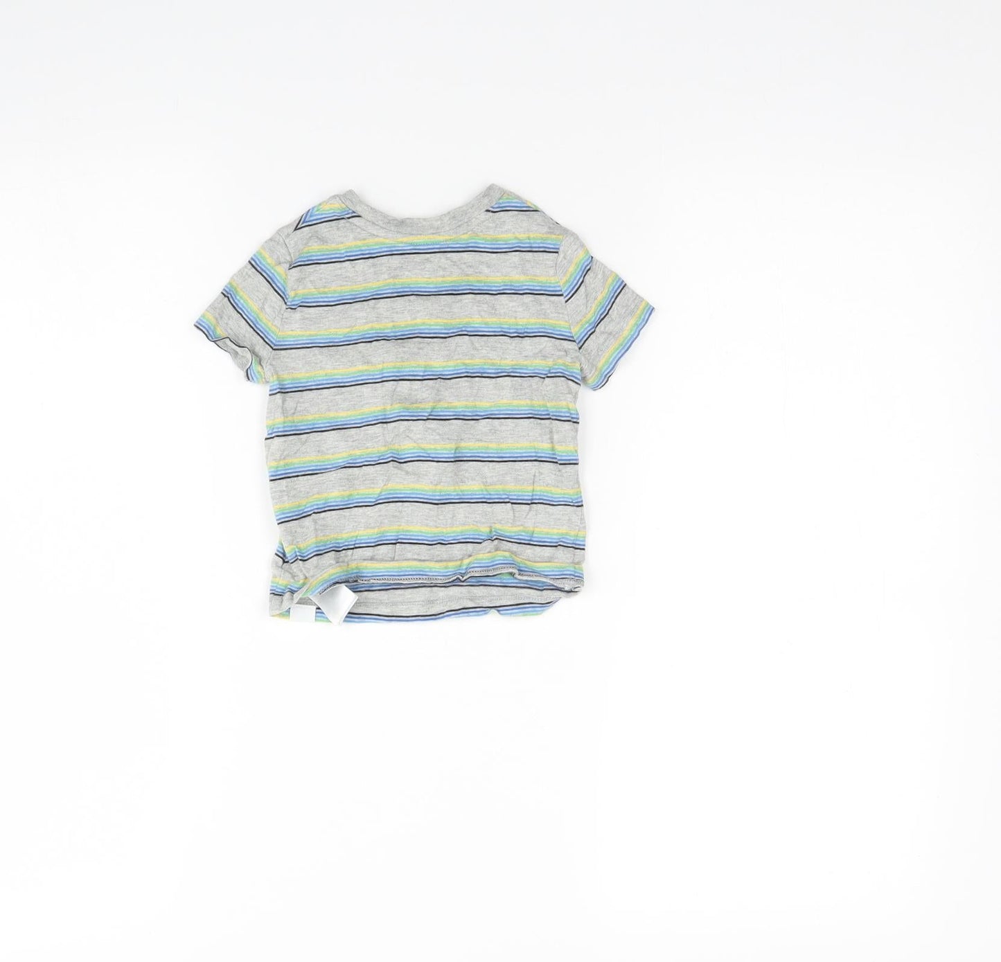 Gap Baby Grey Striped  Basic Tank Size 12 Months