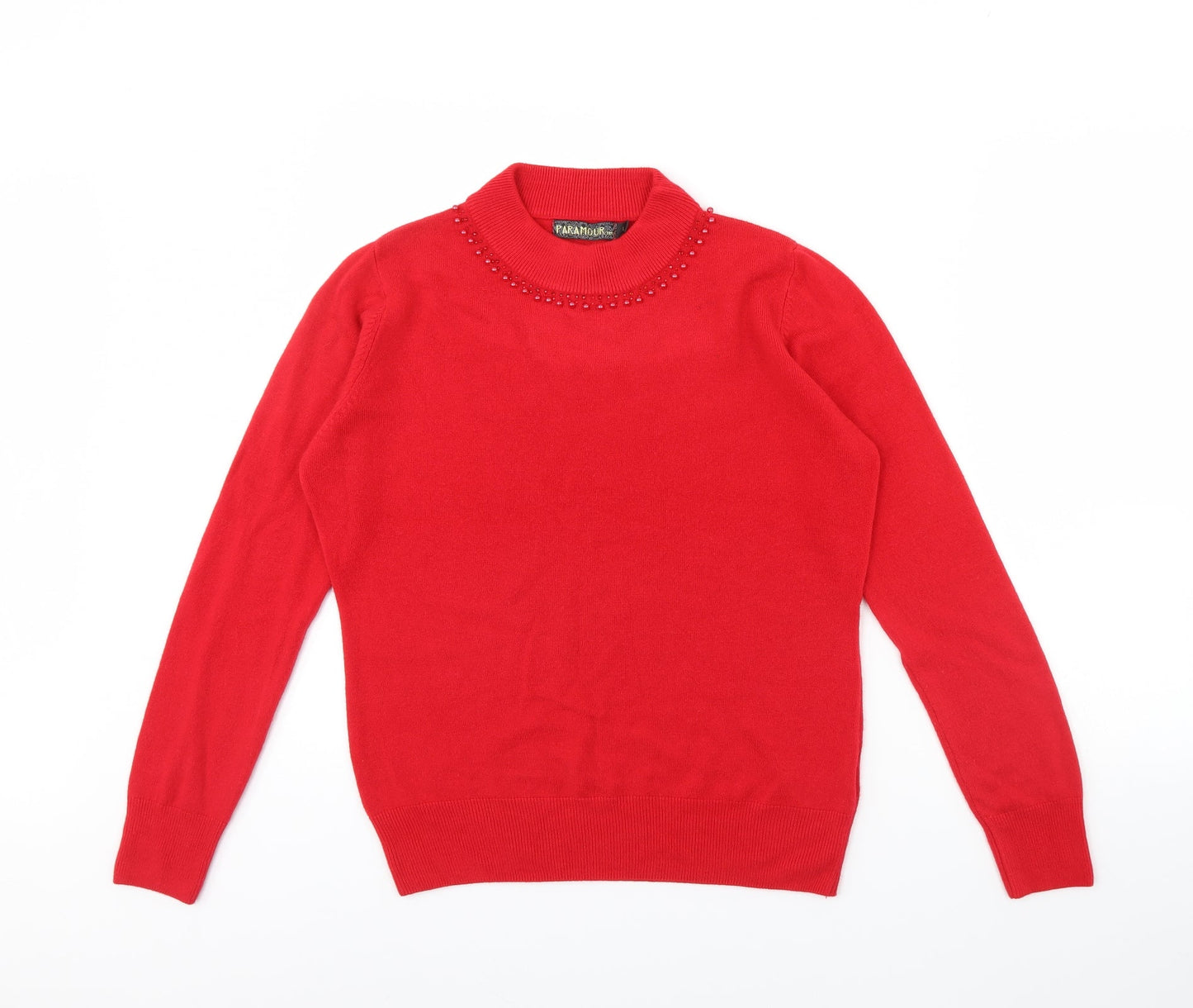 Paramour  Womens Red   Pullover Jumper Size L