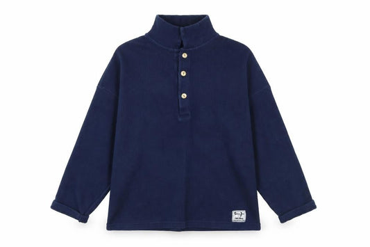 Preworn Mens Blue   Henley Jumper Size S