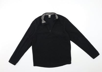Decathlon Womens Black  Fleece Jacket  Size M