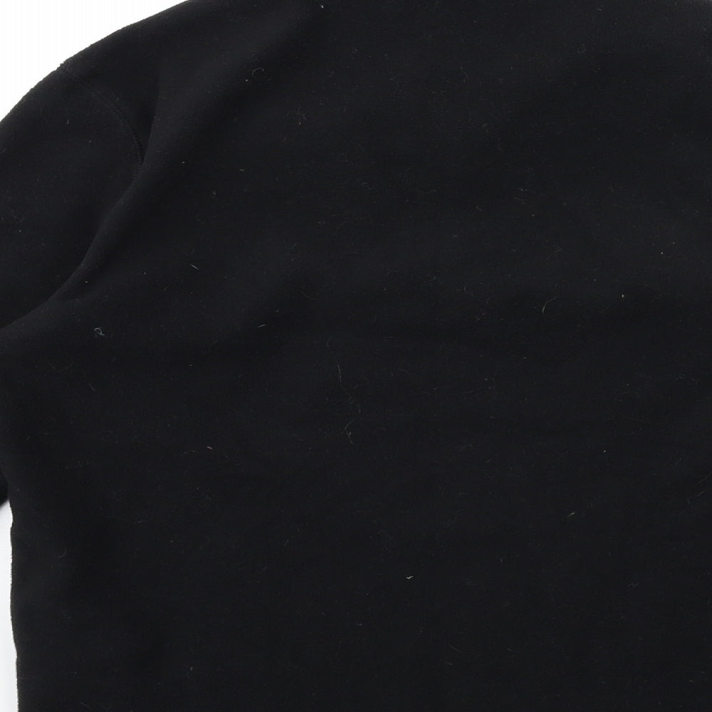 DECATHLON Womens Black  Fleece Jacket  Size M