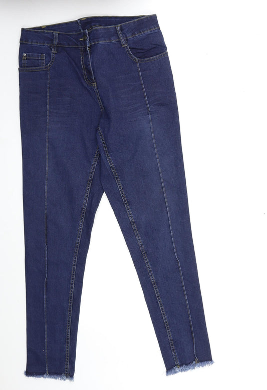 Reload Womens Blue  Denim Skinny Jeans Size 30 in L30 in