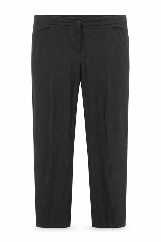 Preworn Womens Black   Trousers  Size 38 in L29 in