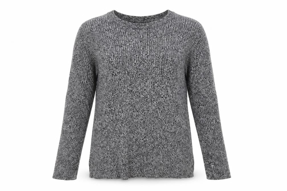 H&M Womens Grey   Pullover Sweatshirt Size M