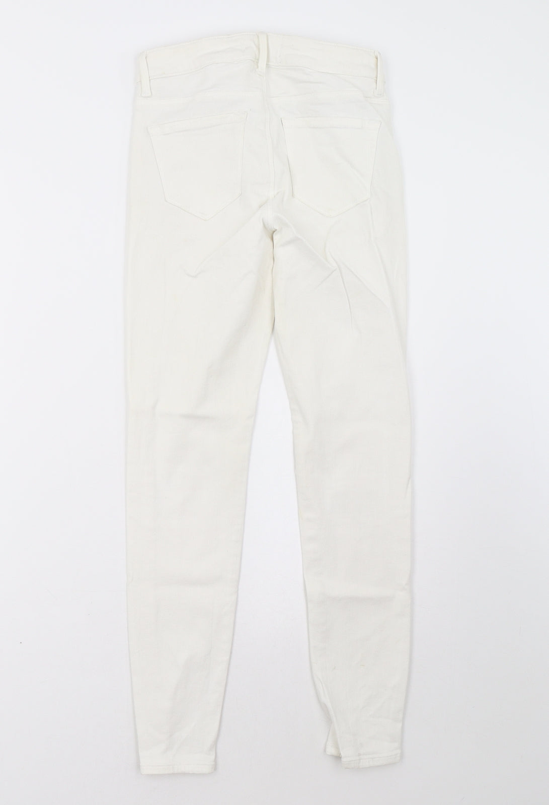 Preworn Womens White   Skinny Jeans Size 6 L28 in