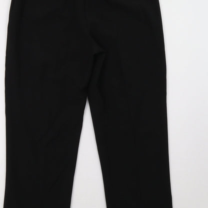 Bonmarché Womens Black Trousers Size 12 L28 in