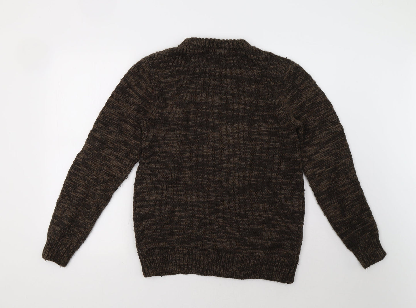 refectory Mens Brown   Pullover Sweatshirt Size M