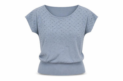 H&M Womens Blue   Pullover Sweatshirt Size S