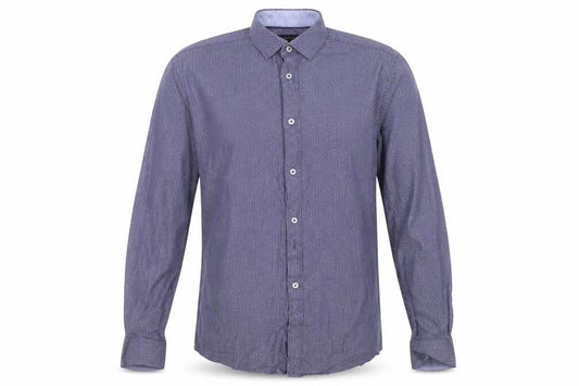 Marks & Spencer Mens Blue    Button-Up Size 14