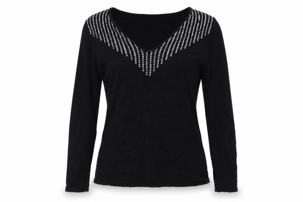 Debenhams Womens Black   Pullover Sweatshirt Size 12