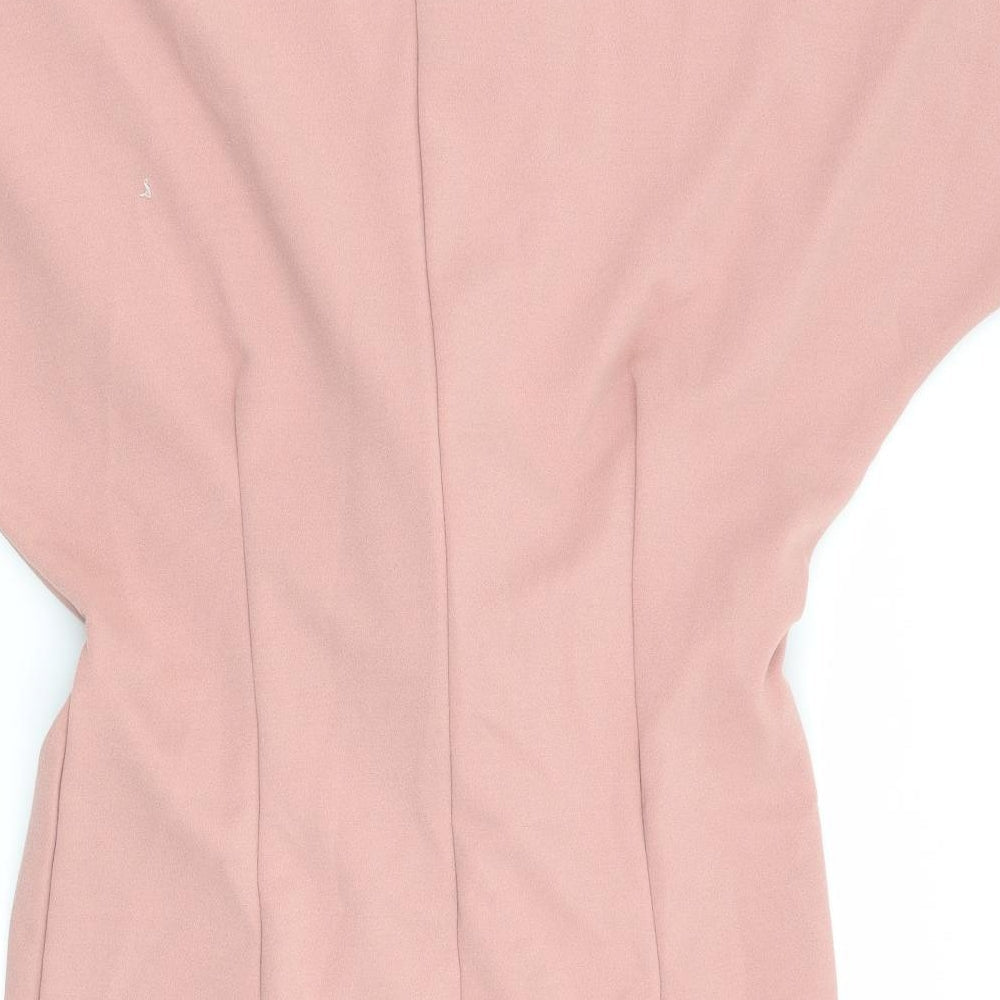 Missguided Womens Pink   Fit & Flare  Size 6