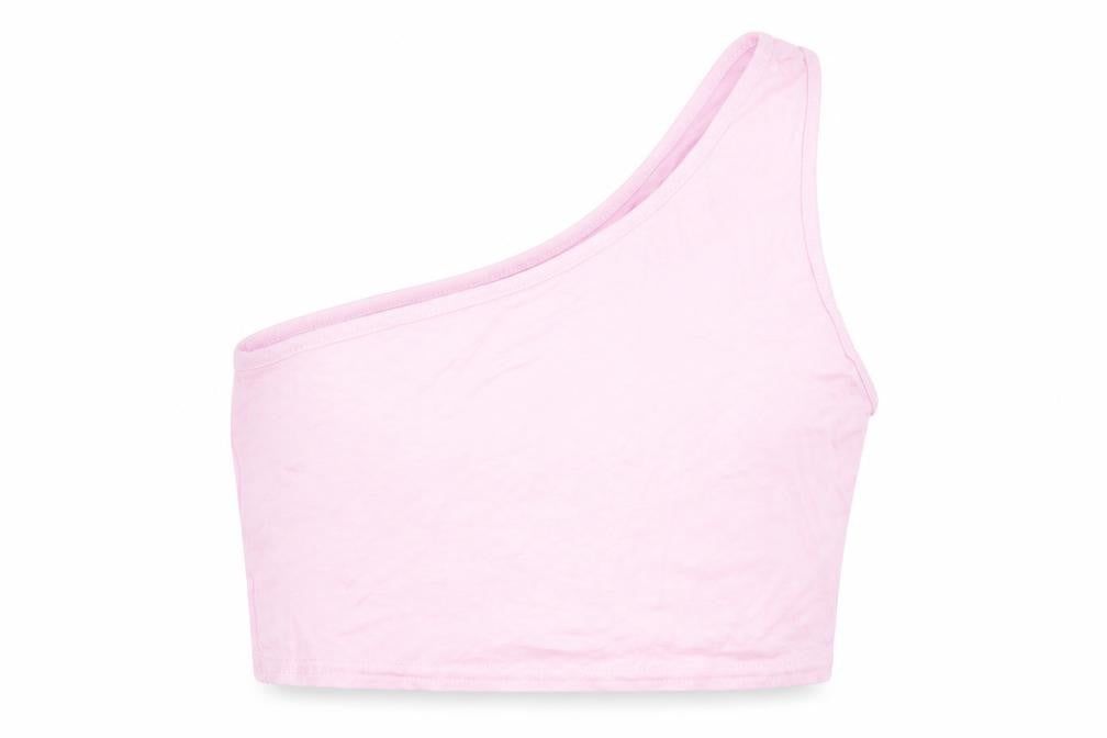 In the Style Womens Pink   Basic Tank Size 8  - crop