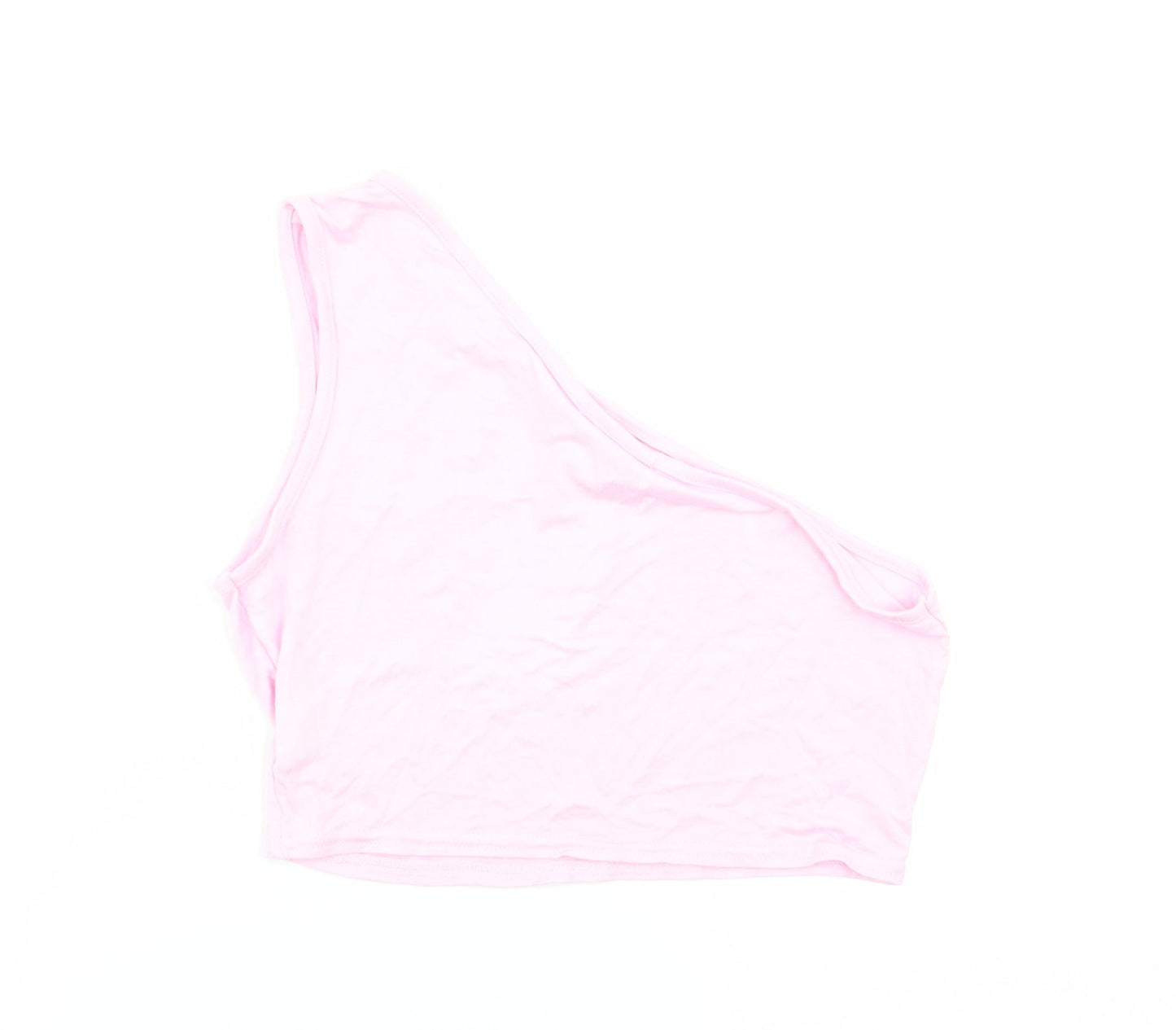 In the Style Womens Pink   Basic Tank Size 8  - crop