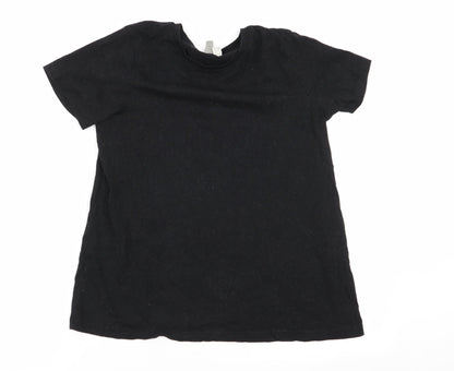 ASOS Womens Black   Basic T-Shirt Size 8
