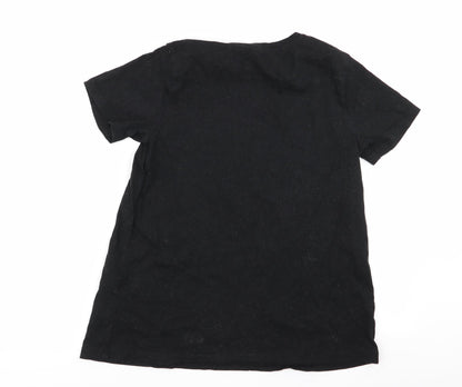 ASOS Womens Black   Basic T-Shirt Size 8