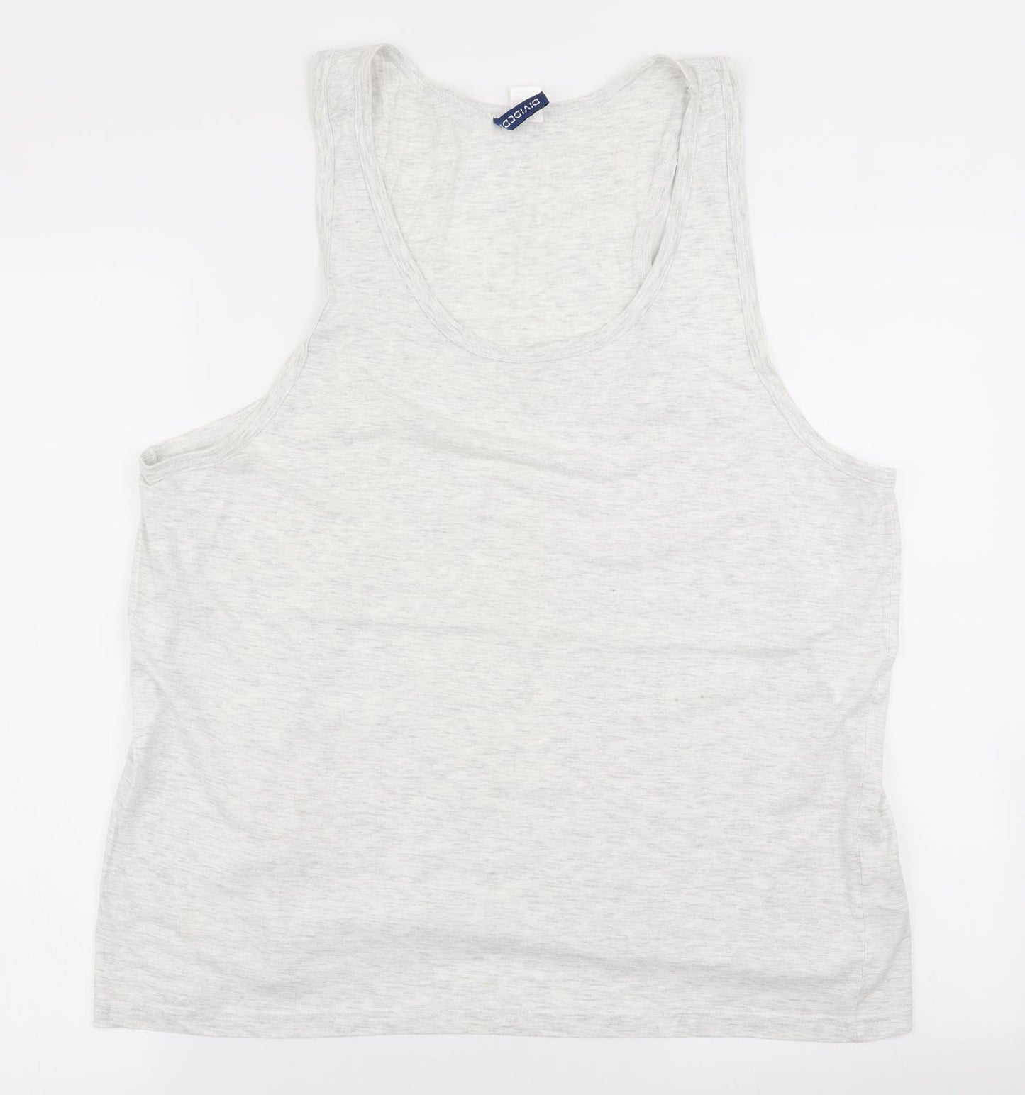 Divided by H&M Womens Grey   Basic Tank Size L
