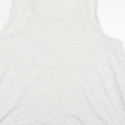 Divided by H&M Womens Grey   Basic Tank Size L