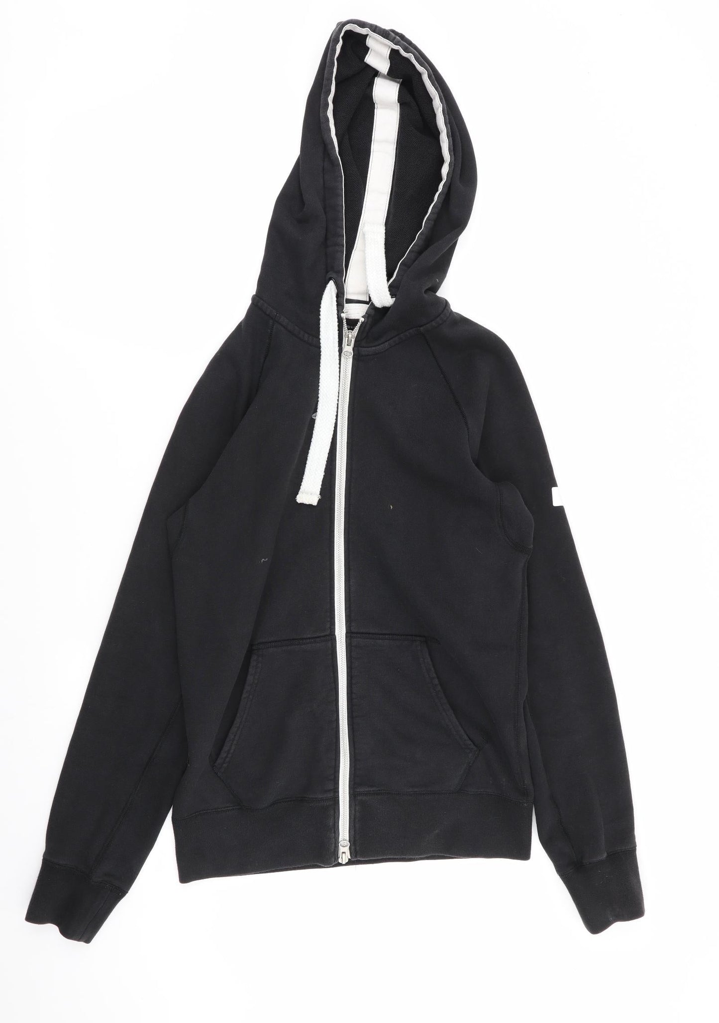 Reebok Mens Black   Full Zip Jumper Size XS