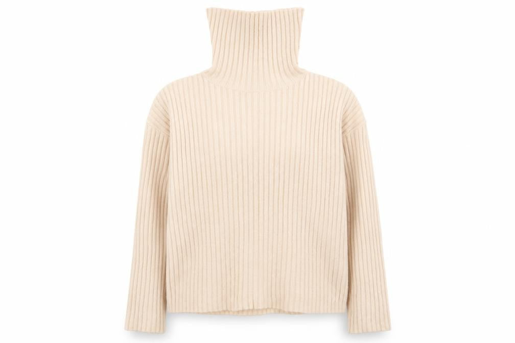 Brave Soul Womens Beige   Pullover Jumper Size M