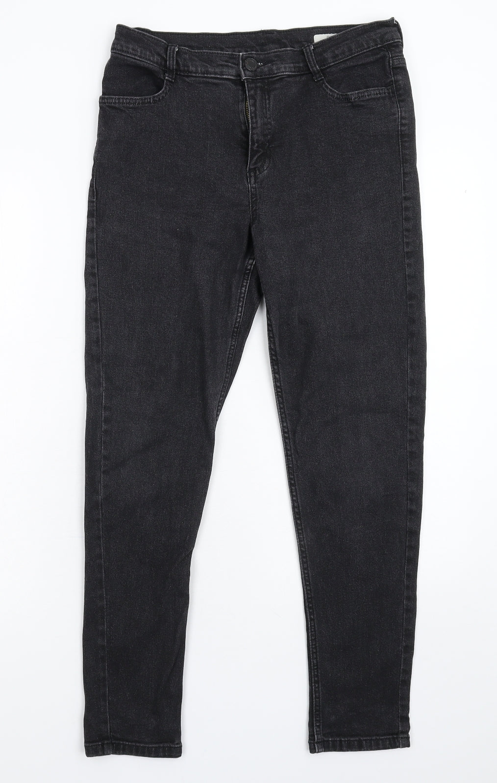 Marks and Spencer Womens Black  Denim Skinny Jeans Size 10 L26 in