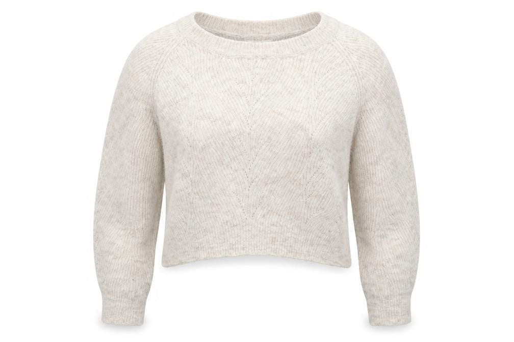Kaisley Womens Grey  Knit Pullover Jumper Size S
