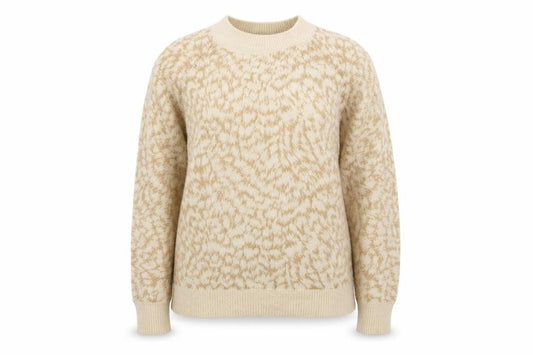 Oasis Womens Beige  Knit Pullover Jumper Size S