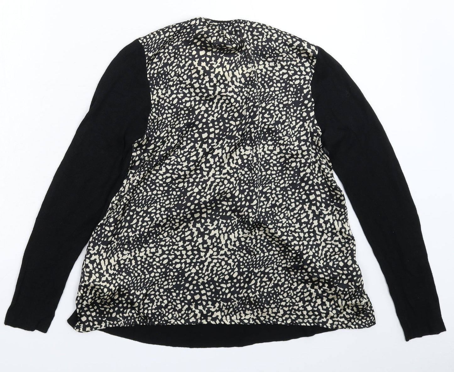 Marks and Spencer Womens Black  Knit Pullover Jumper Size 8