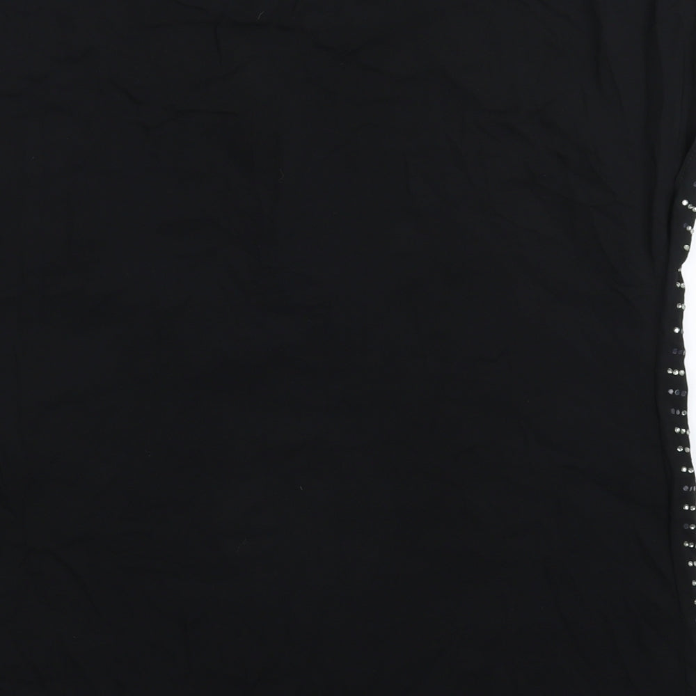 F&F Womens Black   Basic Blouse Size 10