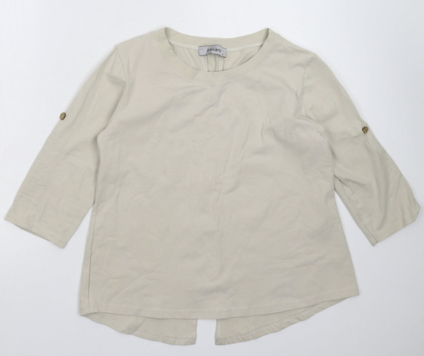 Alexara Womens Grey   Pullover Sweatshirt Size M
