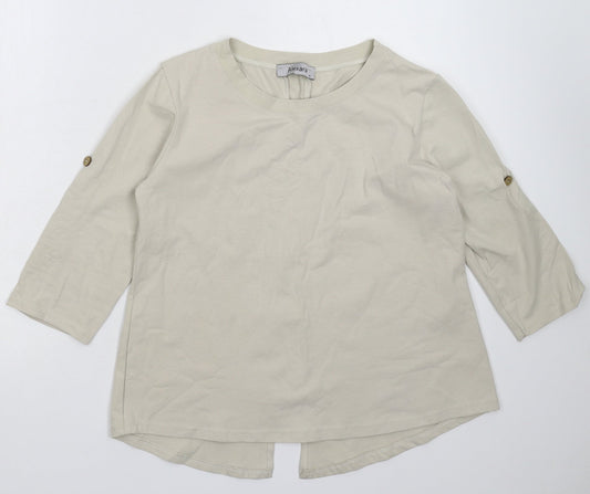 Alexara Womens Grey   Pullover Sweatshirt Size M