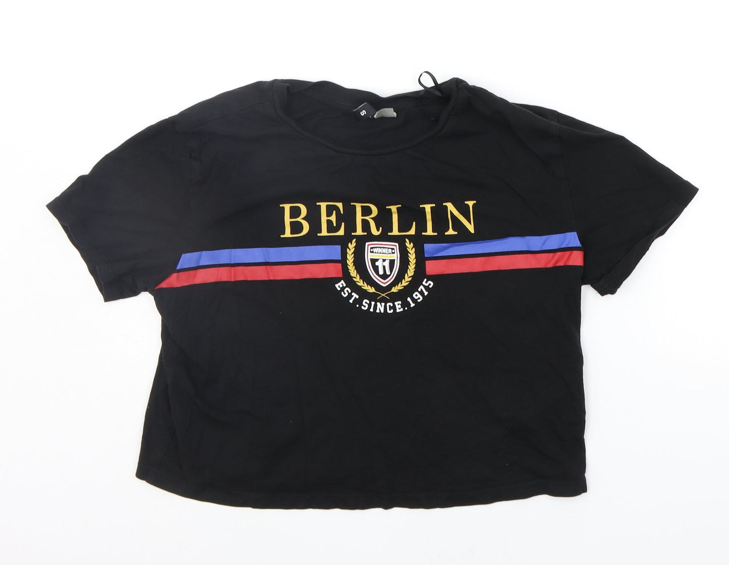 Divided Womens Black   Camisole T-Shirt Size S