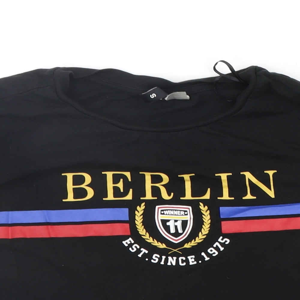 Divided Womens Black   Camisole T-Shirt Size S