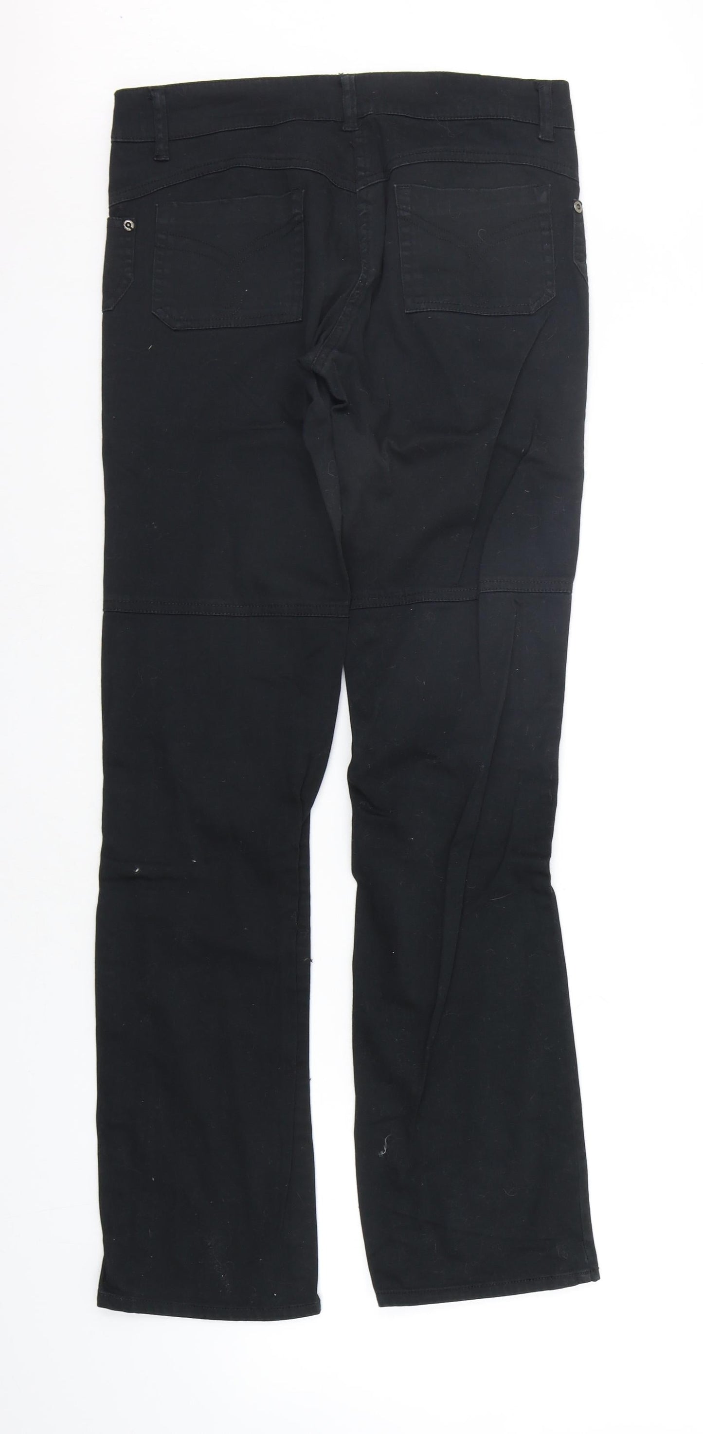 ASOS Womens Black   Trousers  Size 12 L30 in