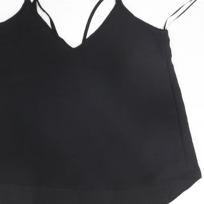 Preloved Select Womens Black   Basic Tank Size 10 - Label