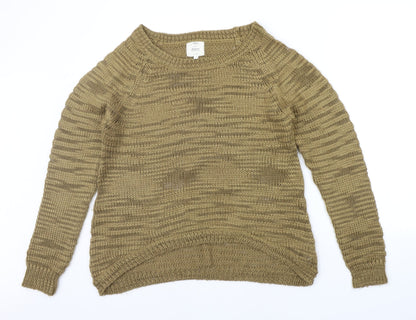 Preloved New Look Womens Beige   Pullover Jumper Size 14 - Front