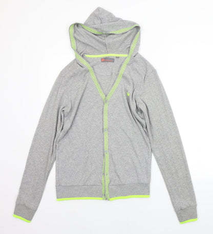 Blue Inc Womens Grey   Cardigan Jumper Size S