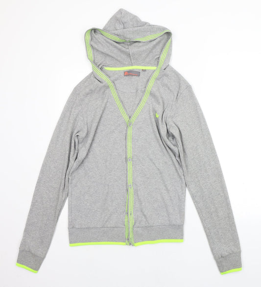 Blue Inc Womens Grey   Cardigan Jumper Size S