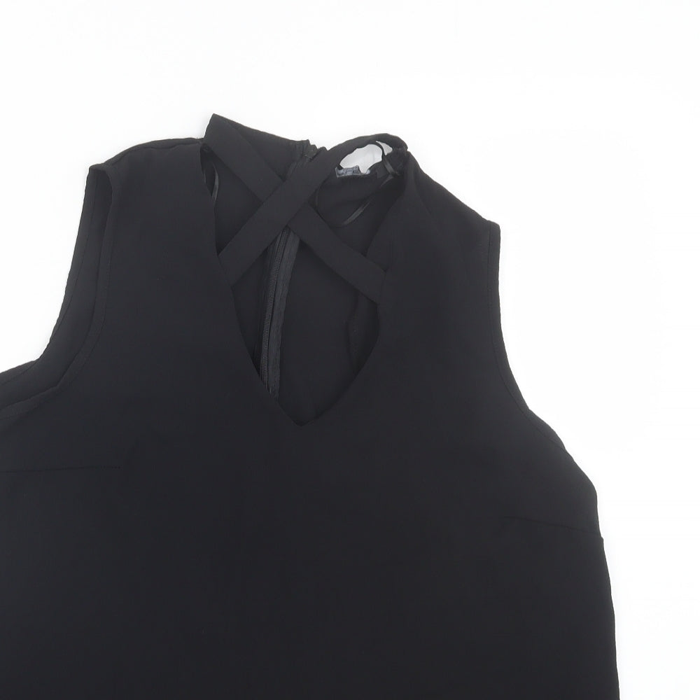 Select Womens Black   Basic Blouse Size 14