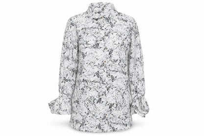 Primark Womens White   Basic Button-Up Size 10