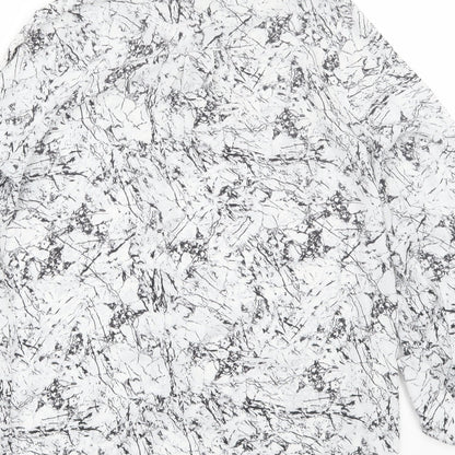 Primark Womens White   Basic Button-Up Size 10