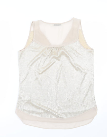 Oasis Womens Gold   Basic Tank Size XS