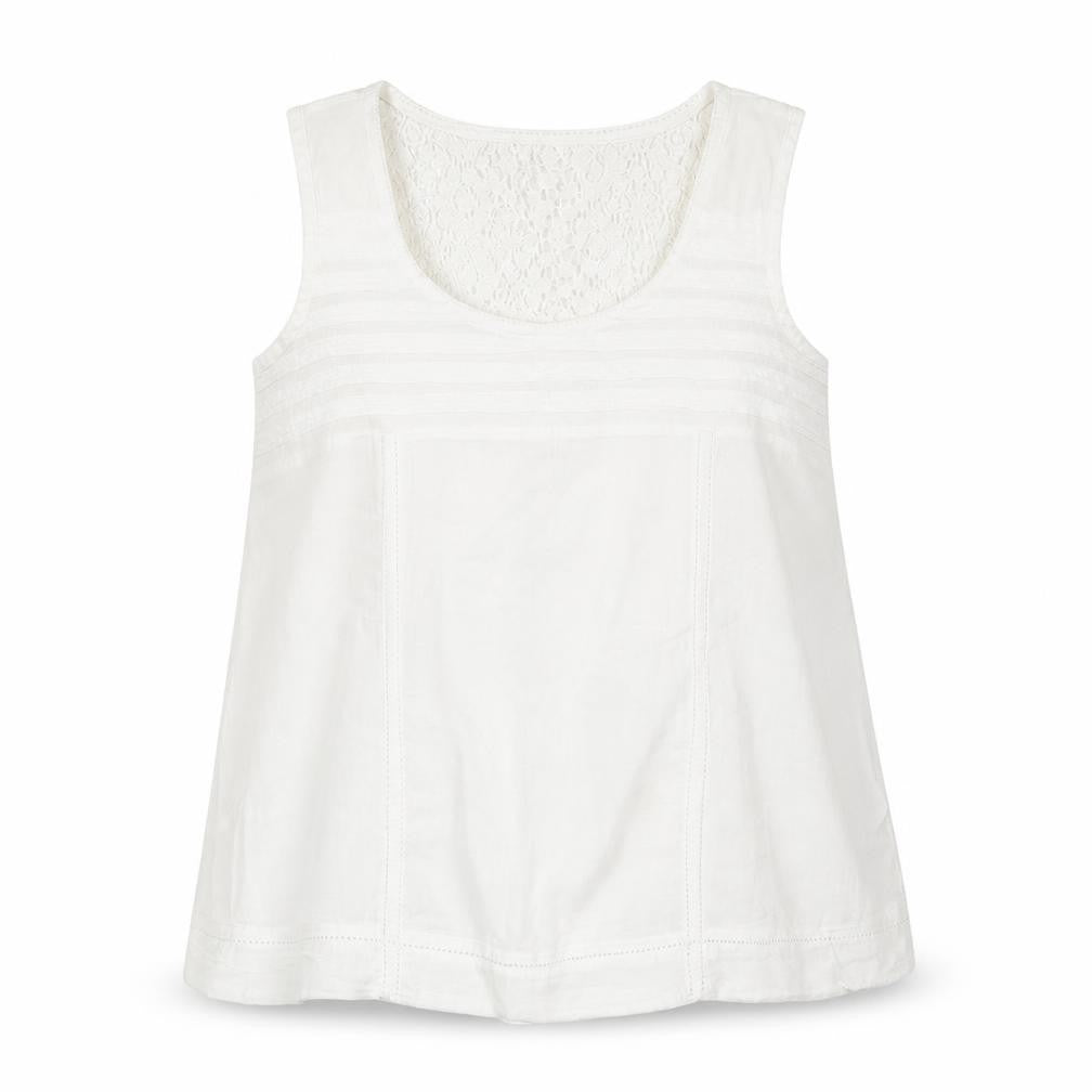 Vera Moda Womens White   Basic Tank Size M