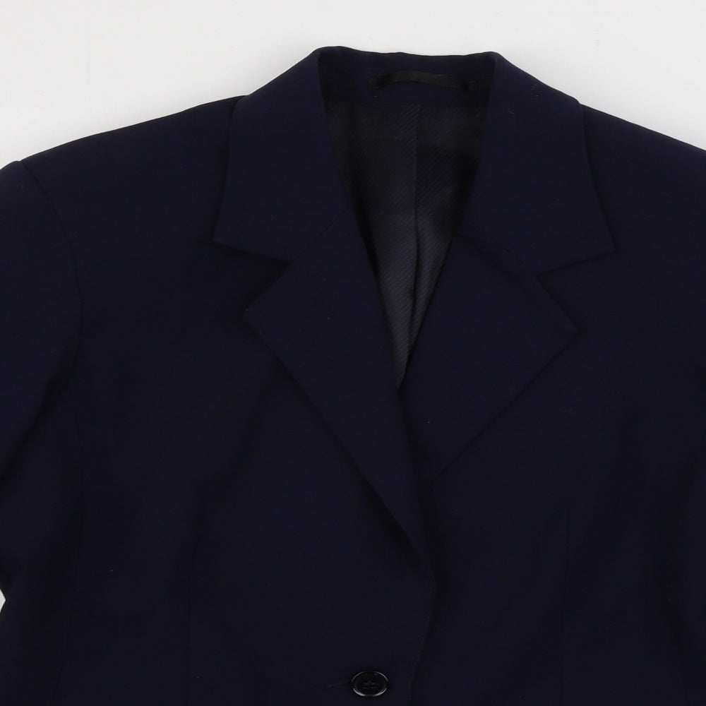 preworn   Womens Blue   Jacket Blazer Size 10